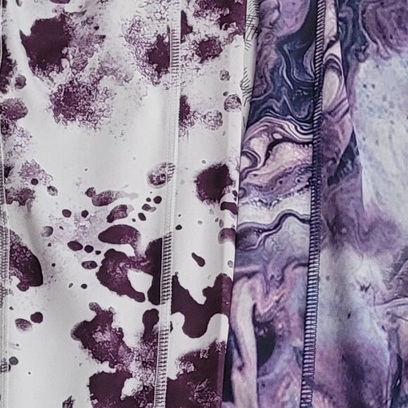 Two Pairs of Legends Workout Polyester-Spandex Leggings Size Medium EUC - Picture 10 of 10